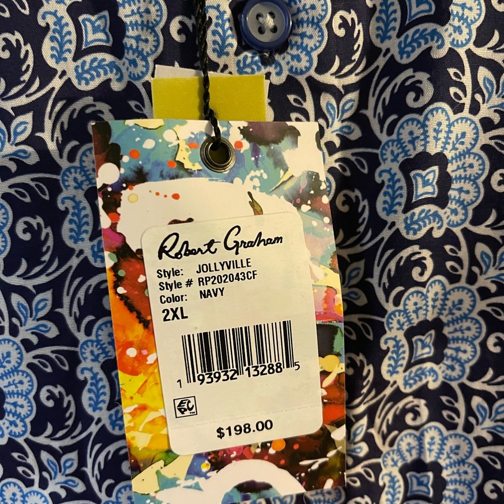 Robert Graham NWT Jolyville Mens Shirt - Picture 2 of 8